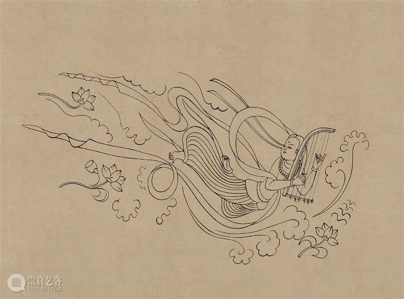 图集丨莫高窟石窟线描稿200图  中国舞台美术学会 崇真艺客