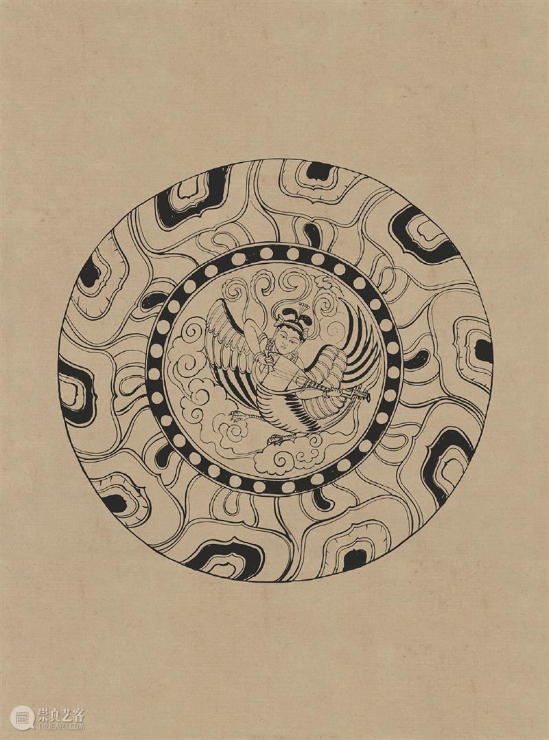 图集丨莫高窟石窟线描稿200图  中国舞台美术学会 崇真艺客