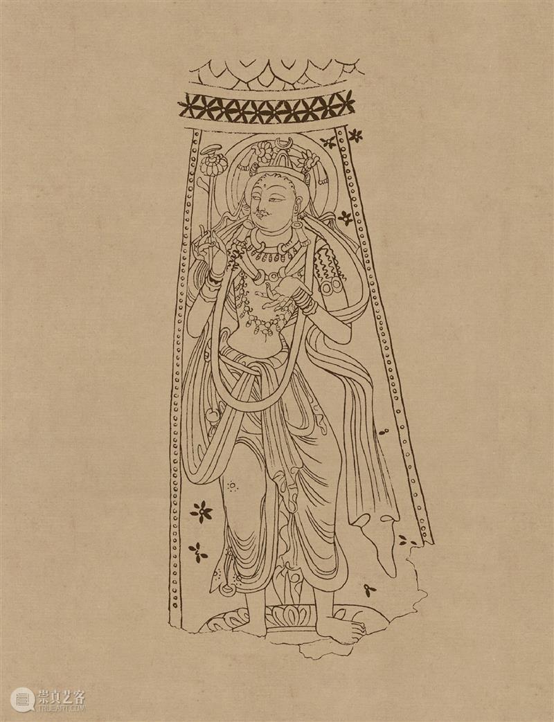 图集丨莫高窟石窟线描稿200图  中国舞台美术学会 崇真艺客