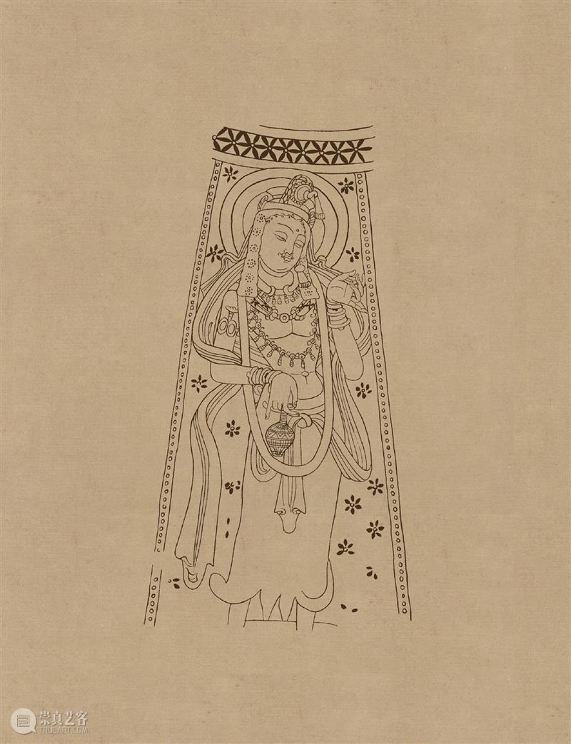 图集丨莫高窟石窟线描稿200图  中国舞台美术学会 崇真艺客