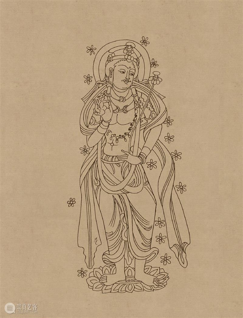 图集丨莫高窟石窟线描稿200图  中国舞台美术学会 崇真艺客