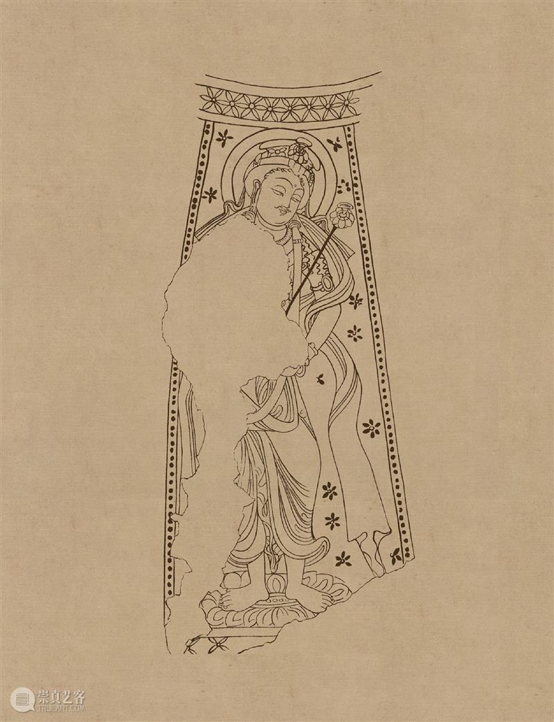 图集丨莫高窟石窟线描稿200图  中国舞台美术学会 崇真艺客