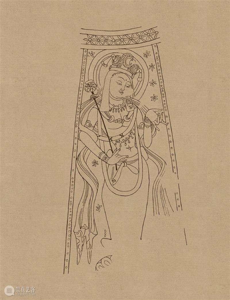 图集丨莫高窟石窟线描稿200图  中国舞台美术学会 崇真艺客