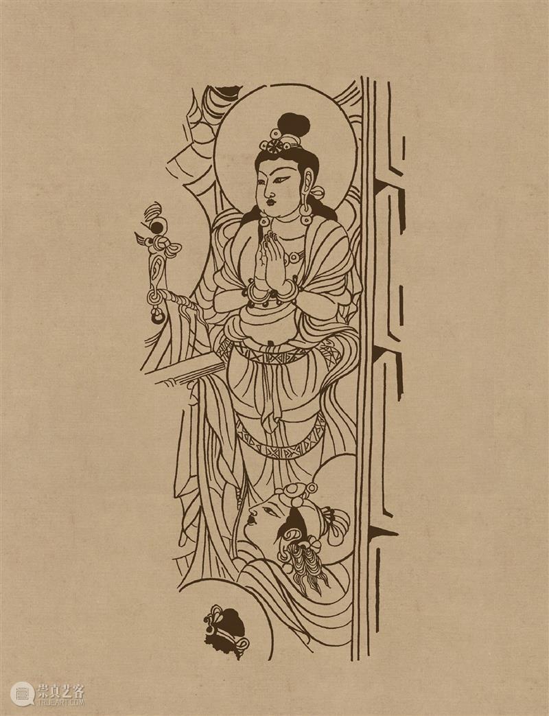 图集丨莫高窟石窟线描稿200图  中国舞台美术学会 崇真艺客