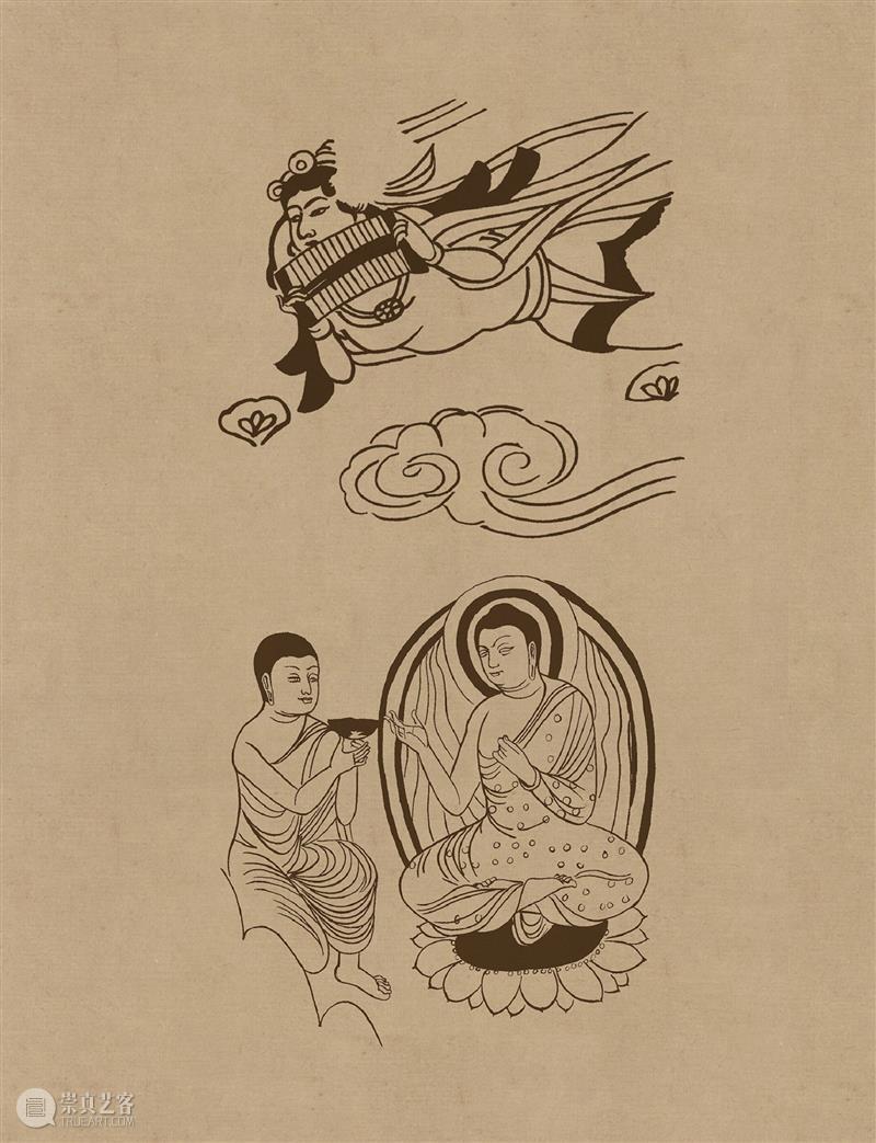 图集丨莫高窟石窟线描稿200图  中国舞台美术学会 崇真艺客