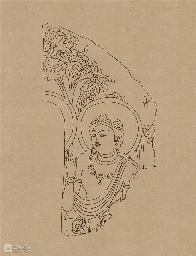 图集丨莫高窟石窟线描稿200图  中国舞台美术学会 崇真艺客