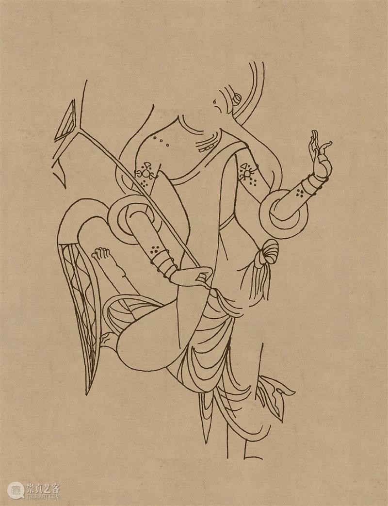 图集丨莫高窟石窟线描稿200图  中国舞台美术学会 崇真艺客