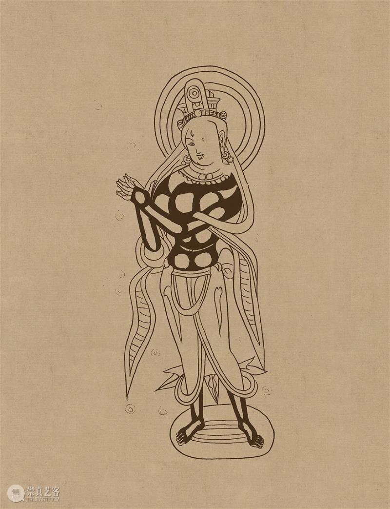 图集丨莫高窟石窟线描稿200图  中国舞台美术学会 崇真艺客