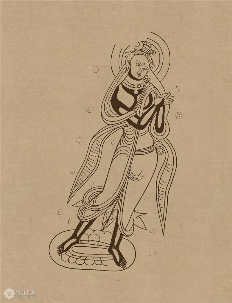 图集丨莫高窟石窟线描稿200图  中国舞台美术学会 崇真艺客