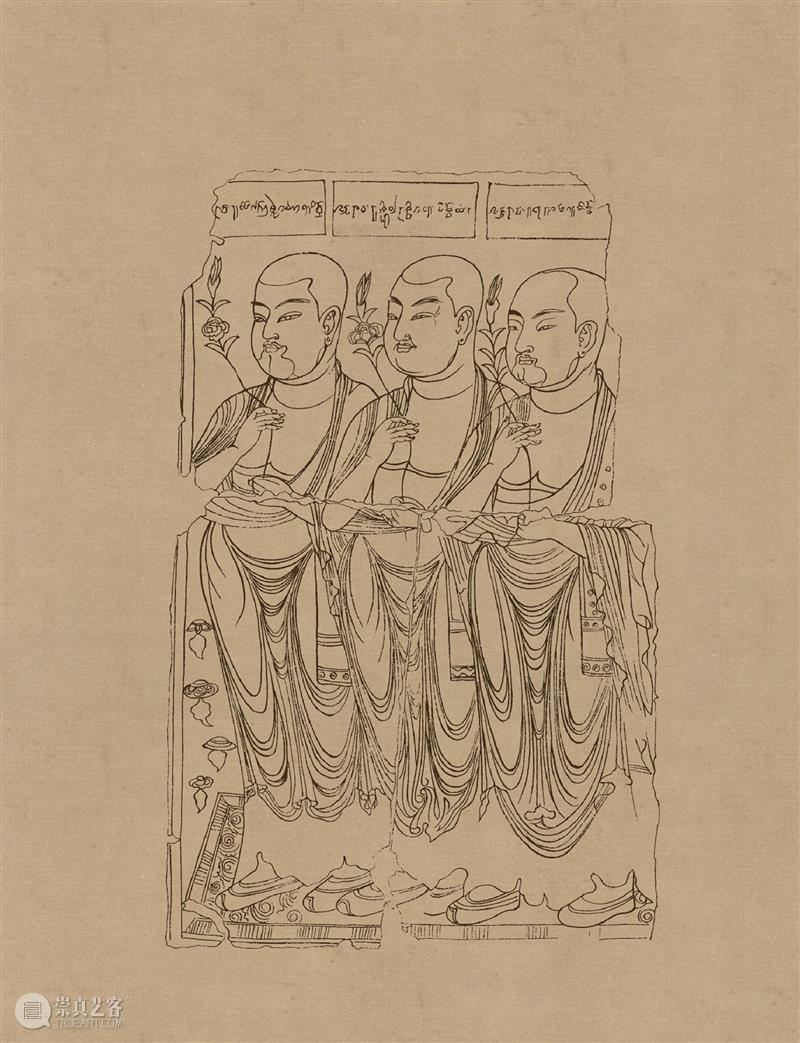 图集丨莫高窟石窟线描稿200图  中国舞台美术学会 崇真艺客