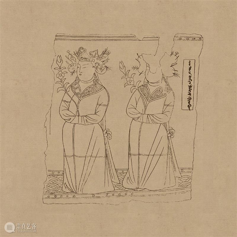 图集丨莫高窟石窟线描稿200图  中国舞台美术学会 崇真艺客