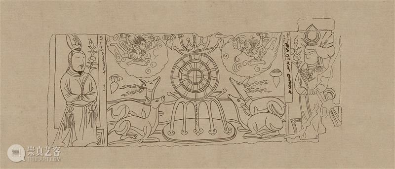 图集丨莫高窟石窟线描稿200图  中国舞台美术学会 崇真艺客