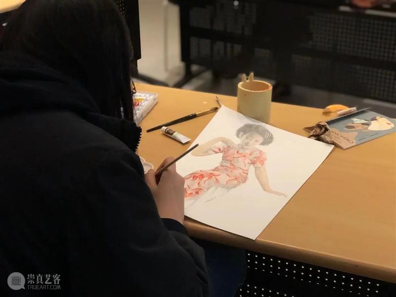 震旦博物馆【民•潮】特展活动报名 | 【绘画课】月份牌擦笔水彩画法课程  浦江畔文化宝盒 课程 水彩 画法 月份 活动 震旦博物馆 杭穉英 原作 月份牌分解图 孙尧 崇真艺客