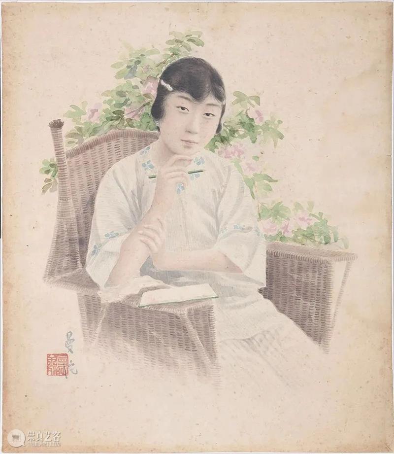 震旦博物馆【民•潮】特展活动报名 | 【绘画课】月份牌擦笔水彩画法课程  浦江畔文化宝盒 课程 水彩 画法 月份 活动 震旦博物馆 杭穉英 原作 月份牌分解图 孙尧 崇真艺客