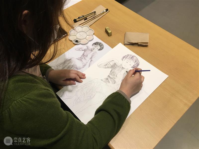 震旦博物馆【民•潮】特展活动报名 | 【绘画课】月份牌擦笔水彩画法课程  浦江畔文化宝盒 课程 水彩 画法 月份 活动 震旦博物馆 杭穉英 原作 月份牌分解图 孙尧 崇真艺客