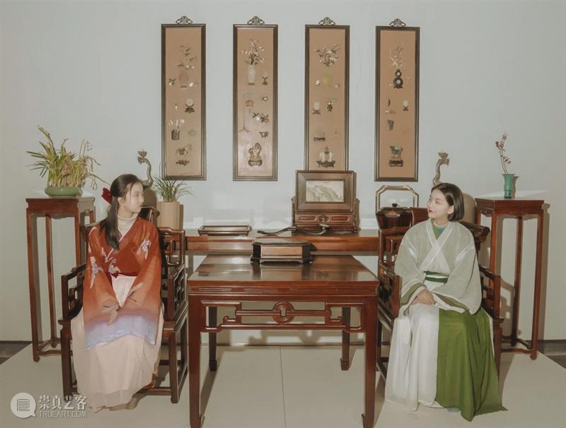 活动回顾|中国年文化与设计展里的汉服秀  浙江美术馆 中国 活动 文化 汉服秀 金牛纳福上元安康寒风 细雨 气温 浙江美术馆 汉服 妹妹 崇真艺客