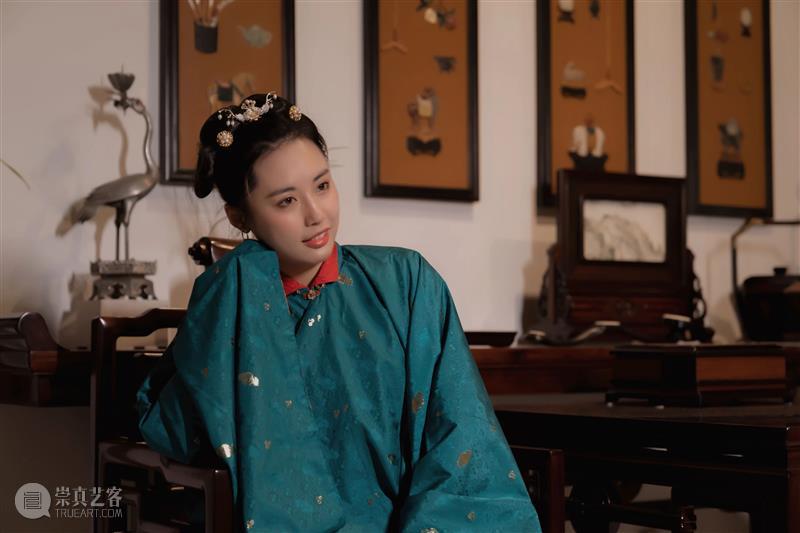 活动回顾|中国年文化与设计展里的汉服秀  浙江美术馆 中国 活动 文化 汉服秀 金牛纳福上元安康寒风 细雨 气温 浙江美术馆 汉服 妹妹 崇真艺客