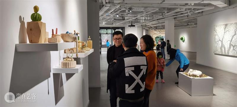 开幕现场 | 志生:小径分岔的花园艺术展 盛大开幕 志生 小径分岔的花园 现场 艺术展 盛大 SPRING 美博美术馆 主题 品牌 年头 崇真艺客