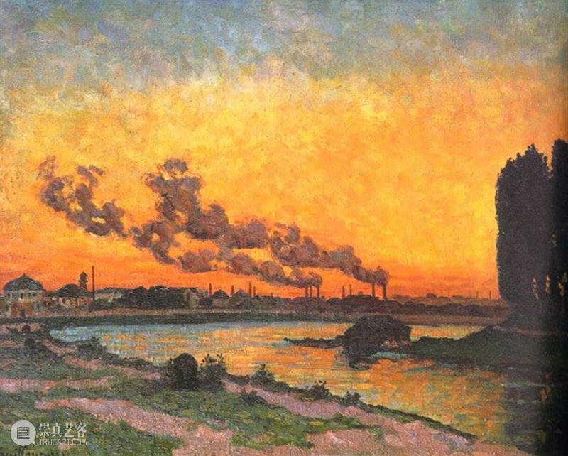 法国印象派画家阿尔芒吉约曼 阿尔芒 吉约曼 法国 印象派 画家 Landscape 巴黎 Jean 叔叔 内衣 崇真艺客