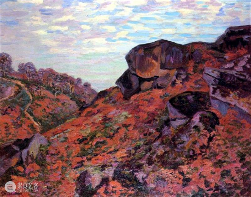 法国印象派画家阿尔芒吉约曼 阿尔芒 吉约曼 法国 印象派 画家 Landscape 巴黎 Jean 叔叔 内衣 崇真艺客
