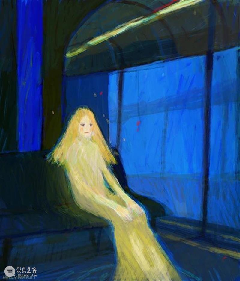 用自己的方式记录生活 方式 生活 英国 插画师 HollyWarburton 作品 动态 灵感 身边 人和 崇真艺客