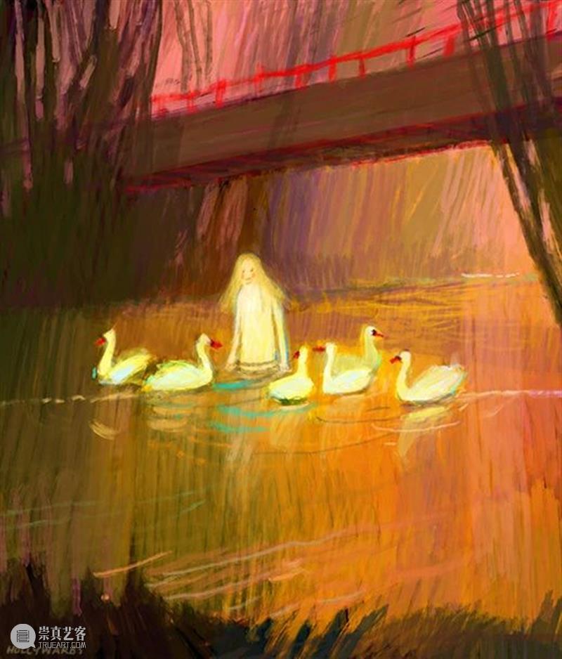 用自己的方式记录生活 方式 生活 英国 插画师 HollyWarburton 作品 动态 灵感 身边 人和 崇真艺客