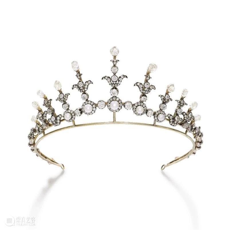 收获一份贵族气息! 钻石冠冕登场春拍 冠冕 钻石 贵族 气息 历史 女王 皇后 公主 王妃 金银 崇真艺客
