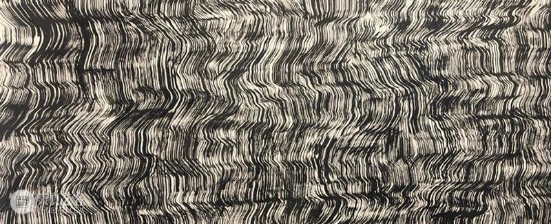 高入云 Gao Ruyun「抽象2020/下 夜与昼」| YIBO GALLERY 夜与昼 GALLERY Ruyun Ruyun612743墨 媒介 Ink paper 局部 立体 运动 崇真艺客