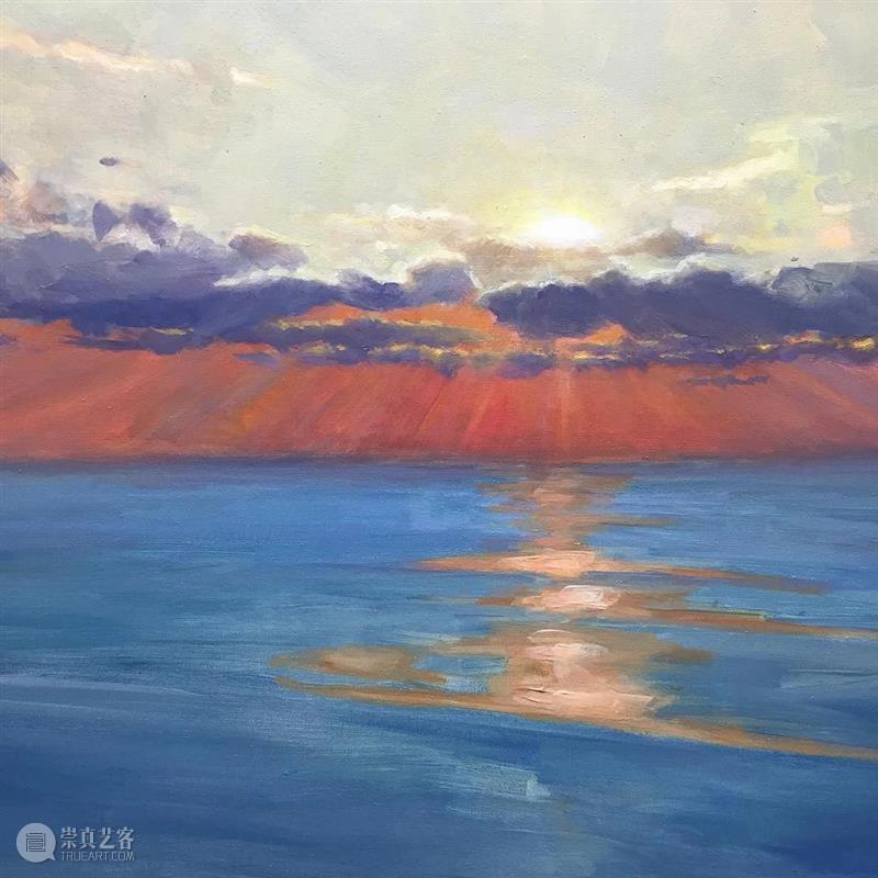 有光，有爱，在人间  纯灰艺术 人间 绘画 时间段 美国 画家 Sloane 身边 环境 差别 海浪 崇真艺客