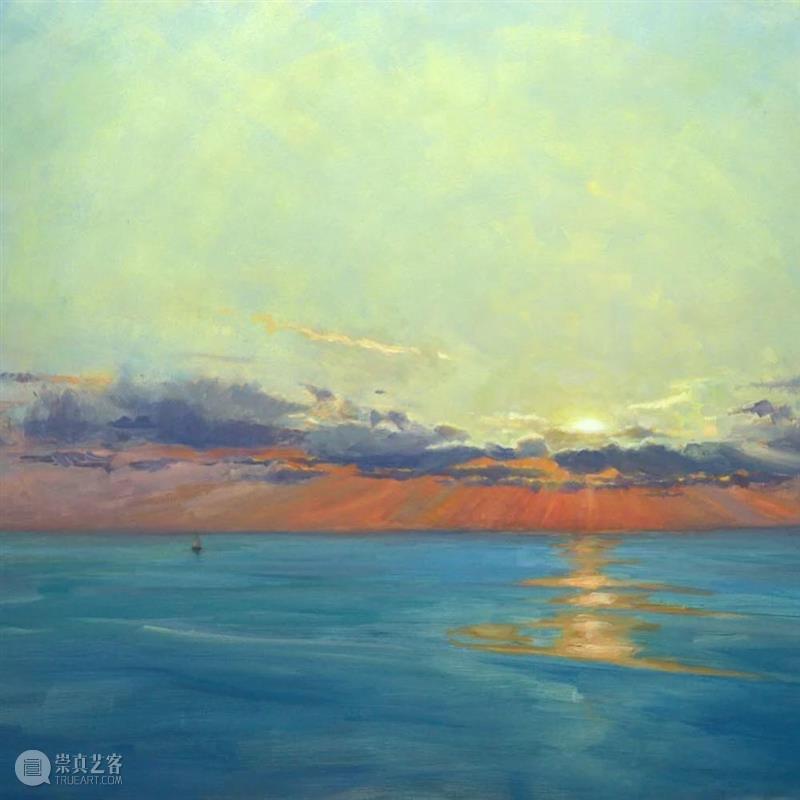 有光，有爱，在人间  纯灰艺术 人间 绘画 时间段 美国 画家 Sloane 身边 环境 差别 海浪 崇真艺客