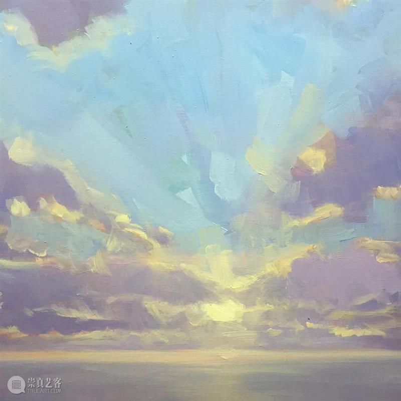 有光，有爱，在人间  纯灰艺术 人间 绘画 时间段 美国 画家 Sloane 身边 环境 差别 海浪 崇真艺客