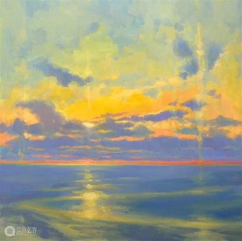 有光，有爱，在人间  纯灰艺术 人间 绘画 时间段 美国 画家 Sloane 身边 环境 差别 海浪 崇真艺客