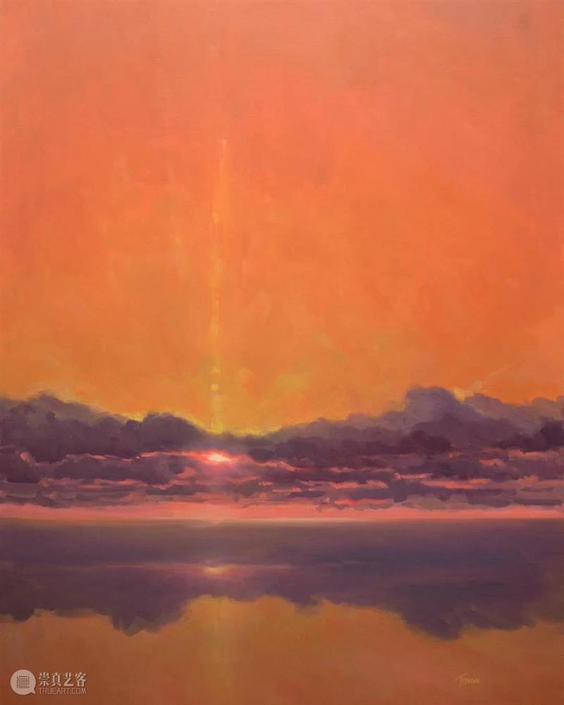 有光，有爱，在人间  纯灰艺术 人间 绘画 时间段 美国 画家 Sloane 身边 环境 差别 海浪 崇真艺客