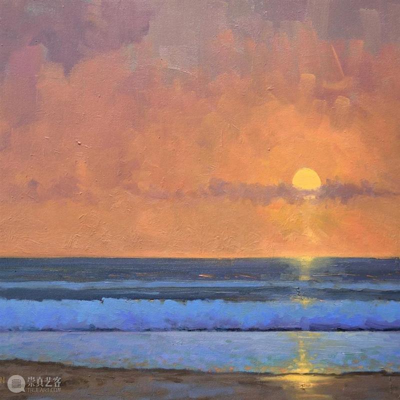 有光，有爱，在人间  纯灰艺术 人间 绘画 时间段 美国 画家 Sloane 身边 环境 差别 海浪 崇真艺客