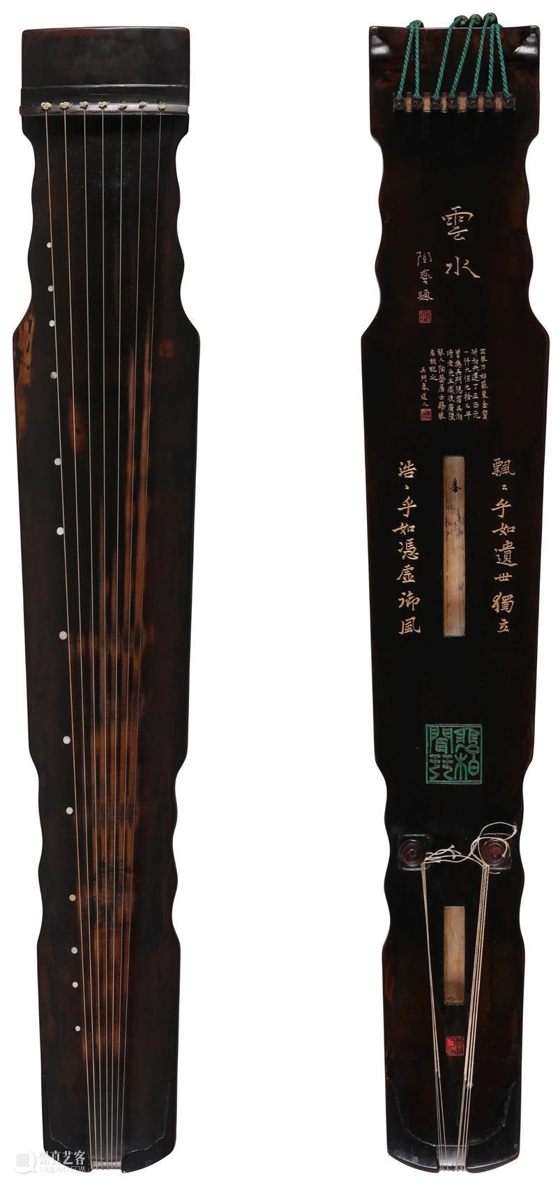 【保利拍卖】当代斫琴名家新秀萃选 斫琴 名家 新秀 保利拍卖 古琴 裴金宝 斫款识 裴柏 尺寸 肩宽 崇真艺客