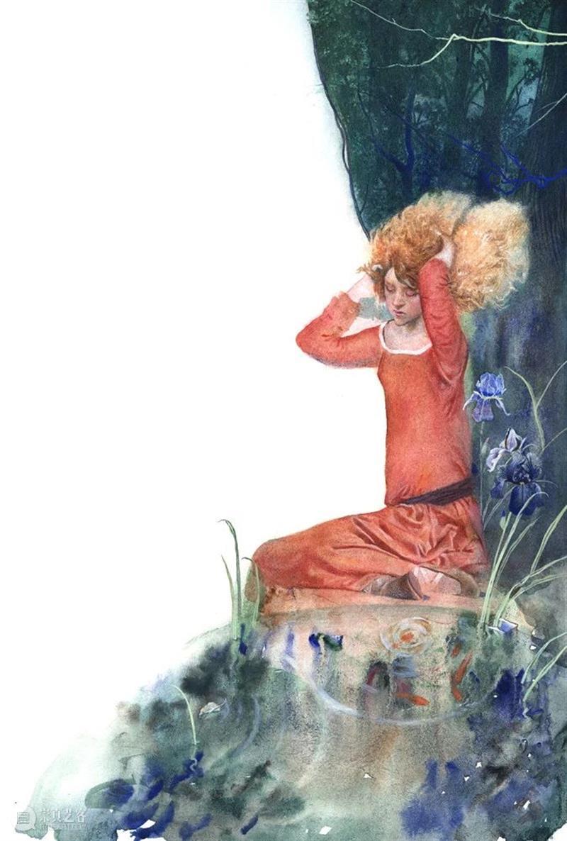 灰暗系色调的童话插画 童话 色调 插画 ova 世界 经典 现实 艺术家 细节 想象力 崇真艺客