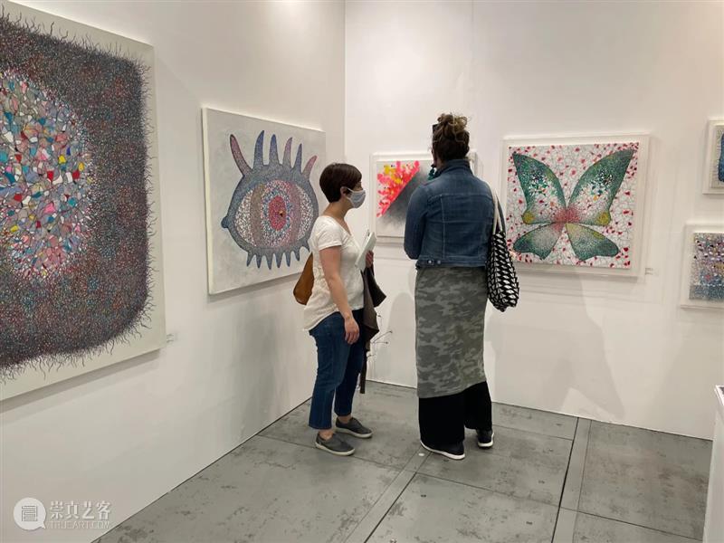 熏依社画廊参展 2021东京艺术博览会 - Booth G016 熏依社画廊 东京艺术博览会 Printemps 江美 Emi UCHIDA 东京 Tokyo 展位 VIP 崇真艺客
