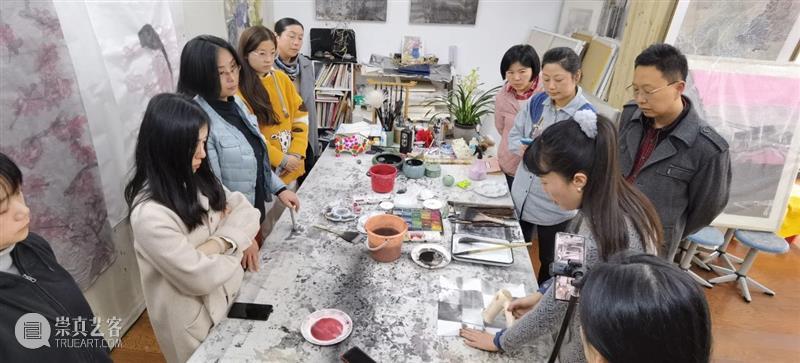 美博美术馆 | 闵行区小学美术教师专业技能水墨研习班 —— 实验水墨 闵行区小学 美术 教师 专业 技能 水墨 研习班 美博美术馆 寒假 学期 崇真艺客