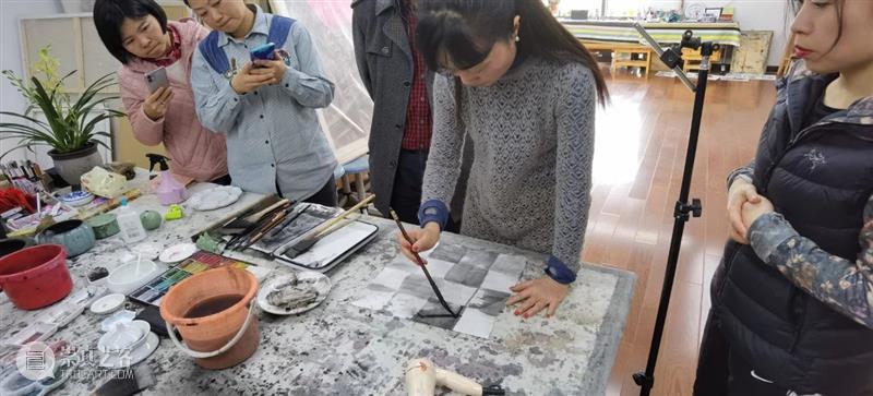 美博美术馆 | 闵行区小学美术教师专业技能水墨研习班 —— 实验水墨 闵行区小学 美术 教师 专业 技能 水墨 研习班 美博美术馆 寒假 学期 崇真艺客