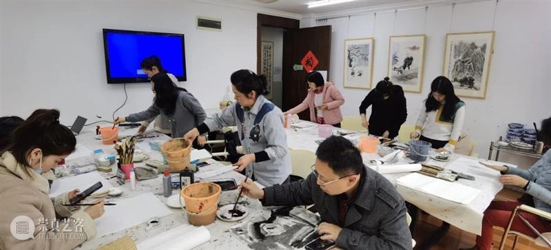美博美术馆 | 闵行区小学美术教师专业技能水墨研习班 —— 实验水墨 闵行区小学 美术 教师 专业 技能 水墨 研习班 美博美术馆 寒假 学期 崇真艺客