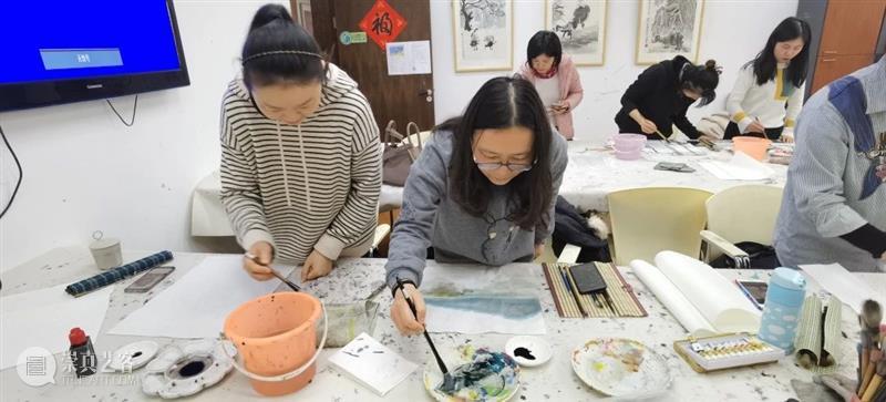 美博美术馆 | 闵行区小学美术教师专业技能水墨研习班 —— 实验水墨 闵行区小学 美术 教师 专业 技能 水墨 研习班 美博美术馆 寒假 学期 崇真艺客