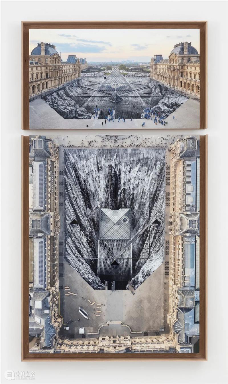 贝浩登全新线上展厅 | 让卢浮宫“消失”的艺术家JR 艺术家 贝浩登 线上 展厅 卢浮宫 项目 现场 图片 卢浮宫金字塔 法国 崇真艺客