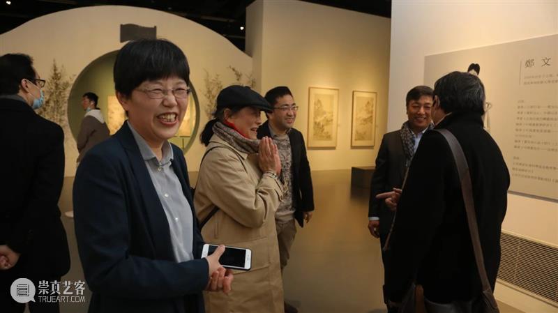静观万象——郑文山水画展 开幕现场 万象 郑文 山水 画展 现场 刘海粟美术馆 个人 区域 画格 文心 崇真艺客