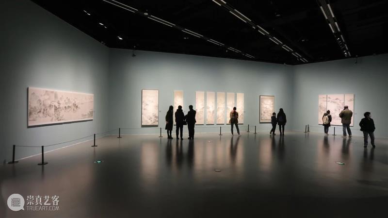 静观万象——郑文山水画展 开幕现场 万象 郑文 山水 画展 现场 刘海粟美术馆 个人 区域 画格 文心 崇真艺客