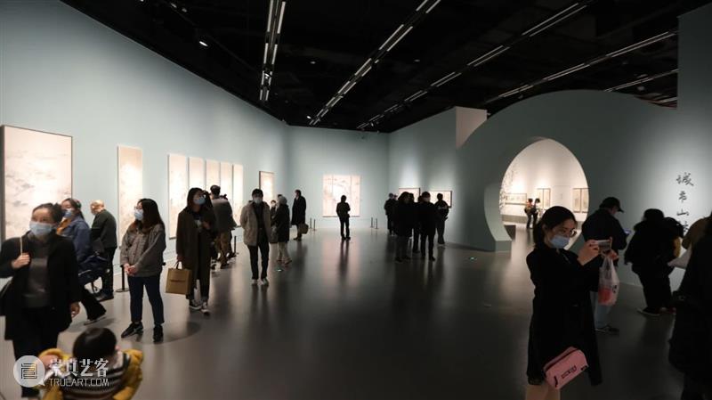 静观万象——郑文山水画展 开幕现场 万象 郑文 山水 画展 现场 刘海粟美术馆 个人 区域 画格 文心 崇真艺客