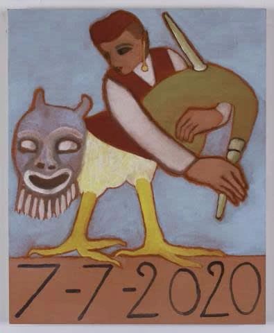 同行/我们的自我支离破碎 | Francesco Clemente Clemente 同行 意大利 当代 艺术家 印度 艺术 文化 目前 纽约 崇真艺客