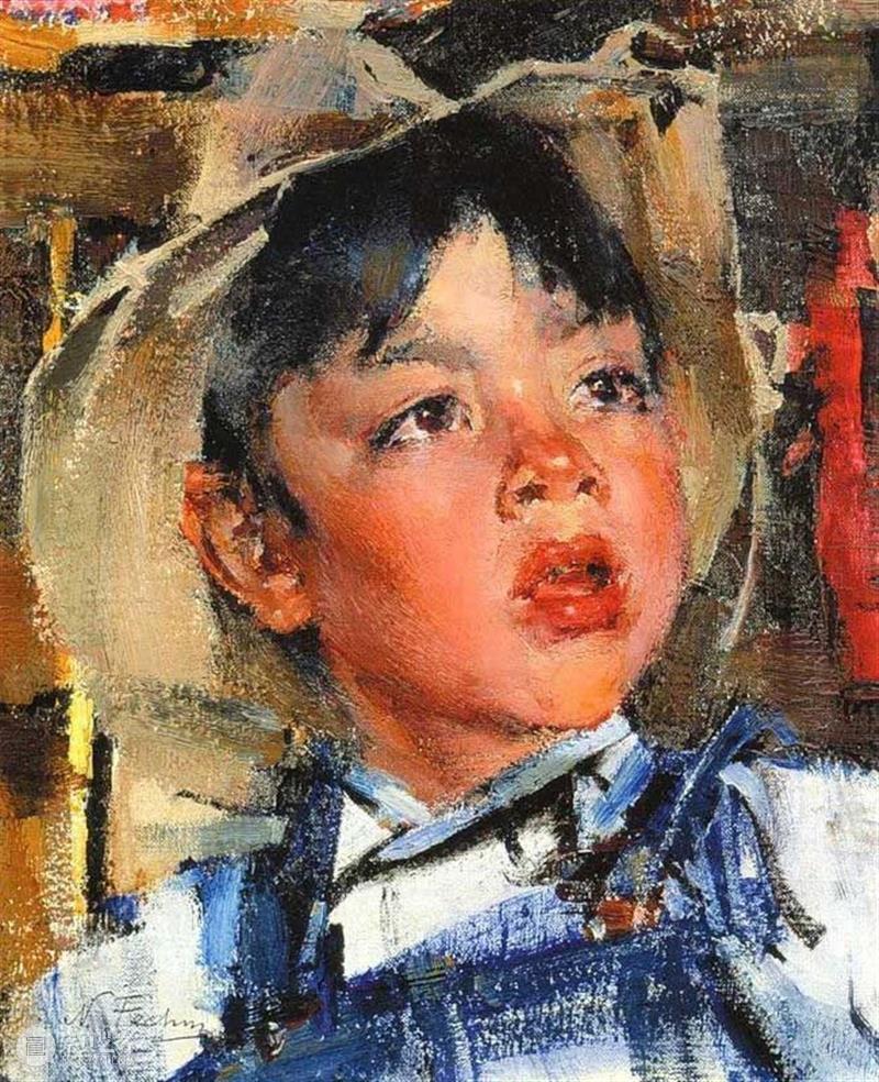 绘画丨灵动的双眸——费欣作品精选 崇真艺客