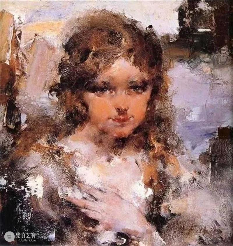 绘画丨灵动的双眸——费欣作品精选 崇真艺客