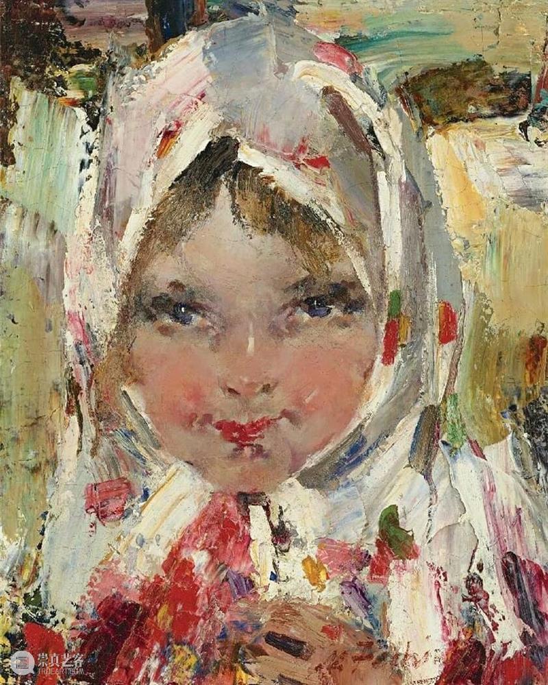 绘画丨灵动的双眸——费欣作品精选 崇真艺客