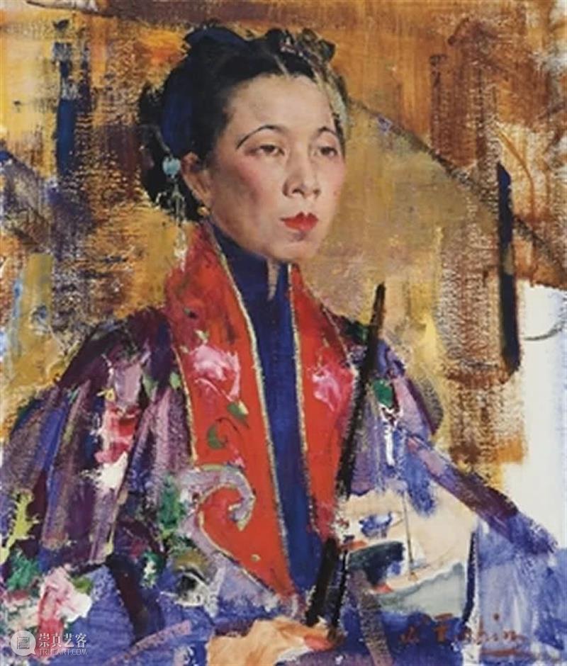 绘画丨灵动的双眸——费欣作品精选 崇真艺客